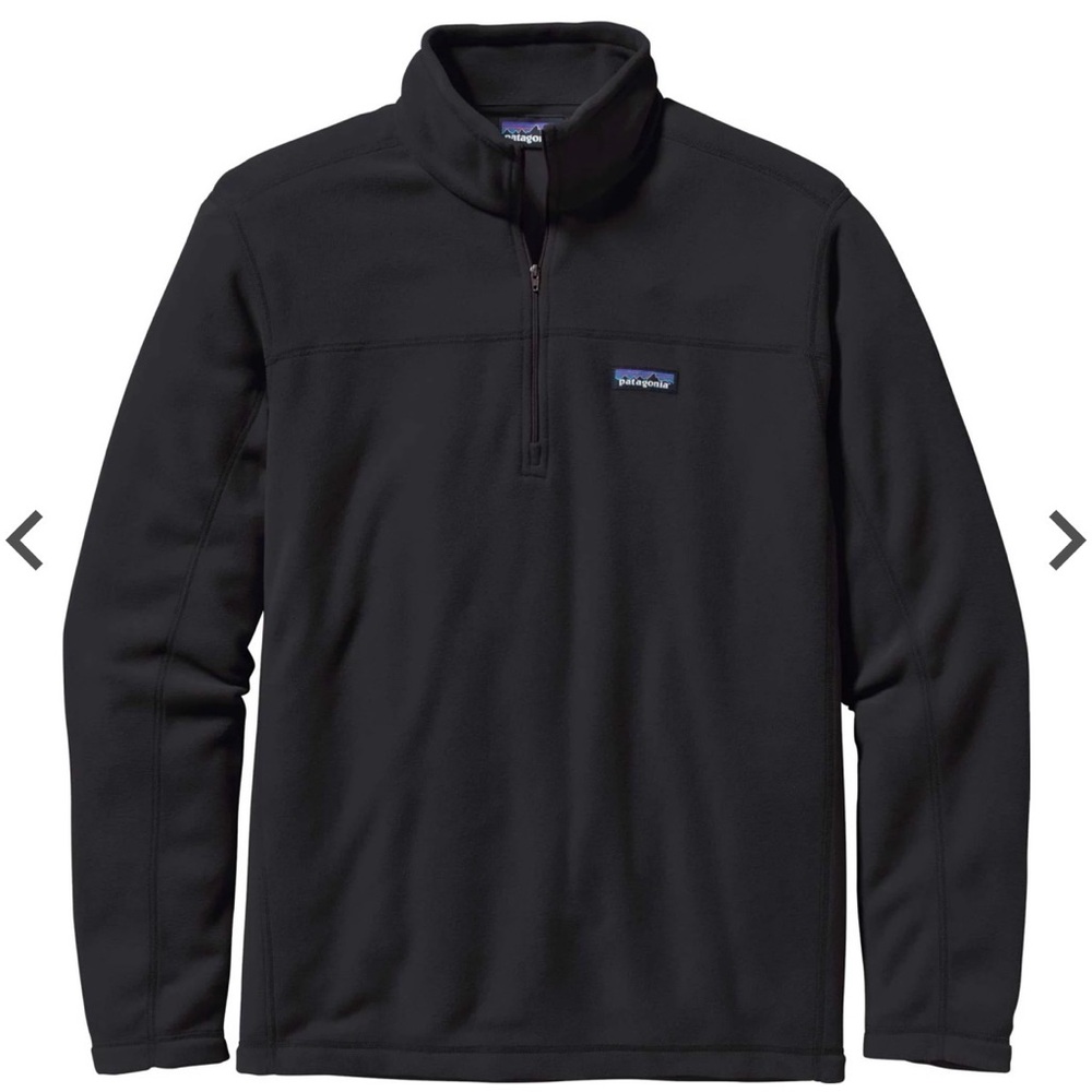 Patagonia Classic Black Fleece Jacket - Picture 3 of 5